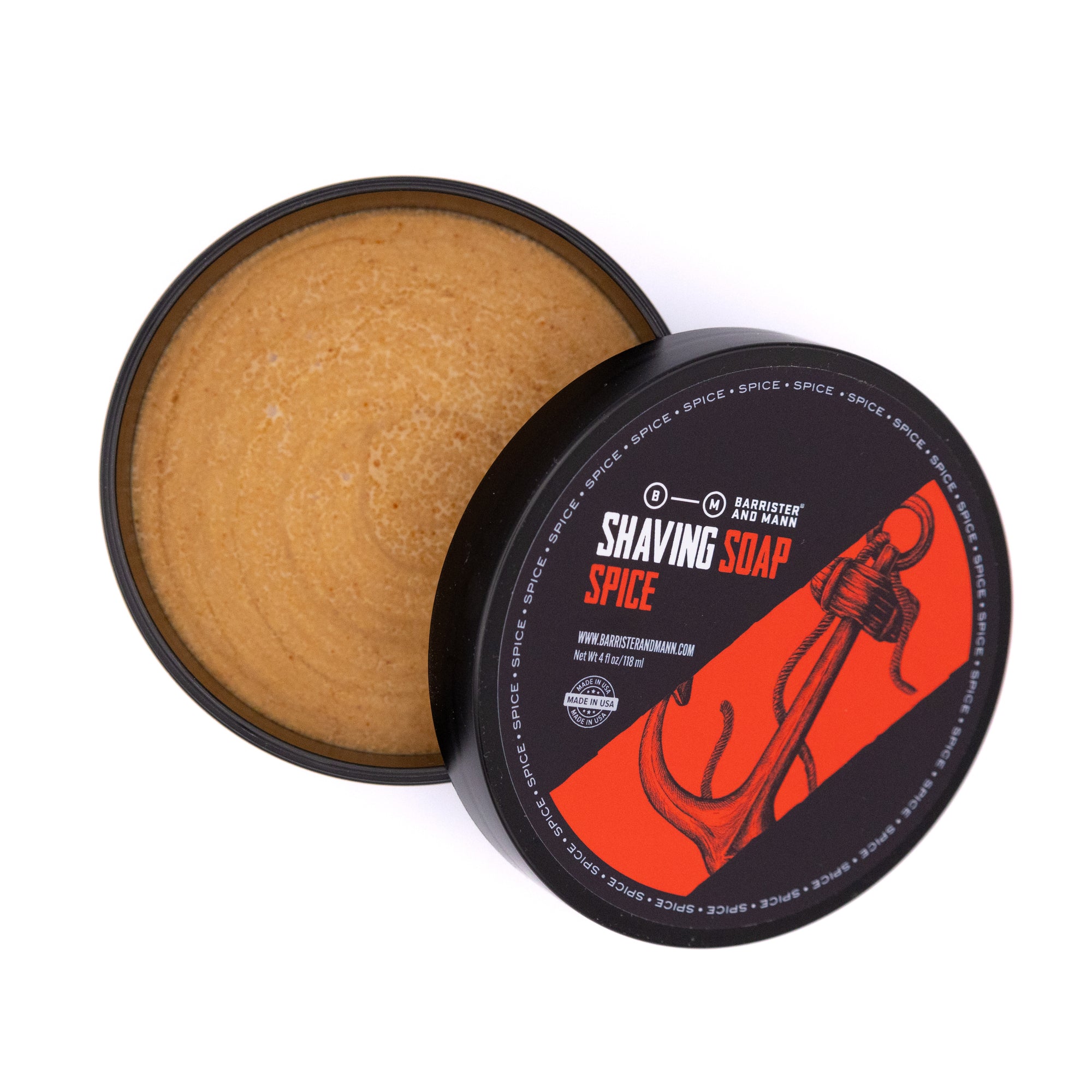 Jabón de afeitar de especias