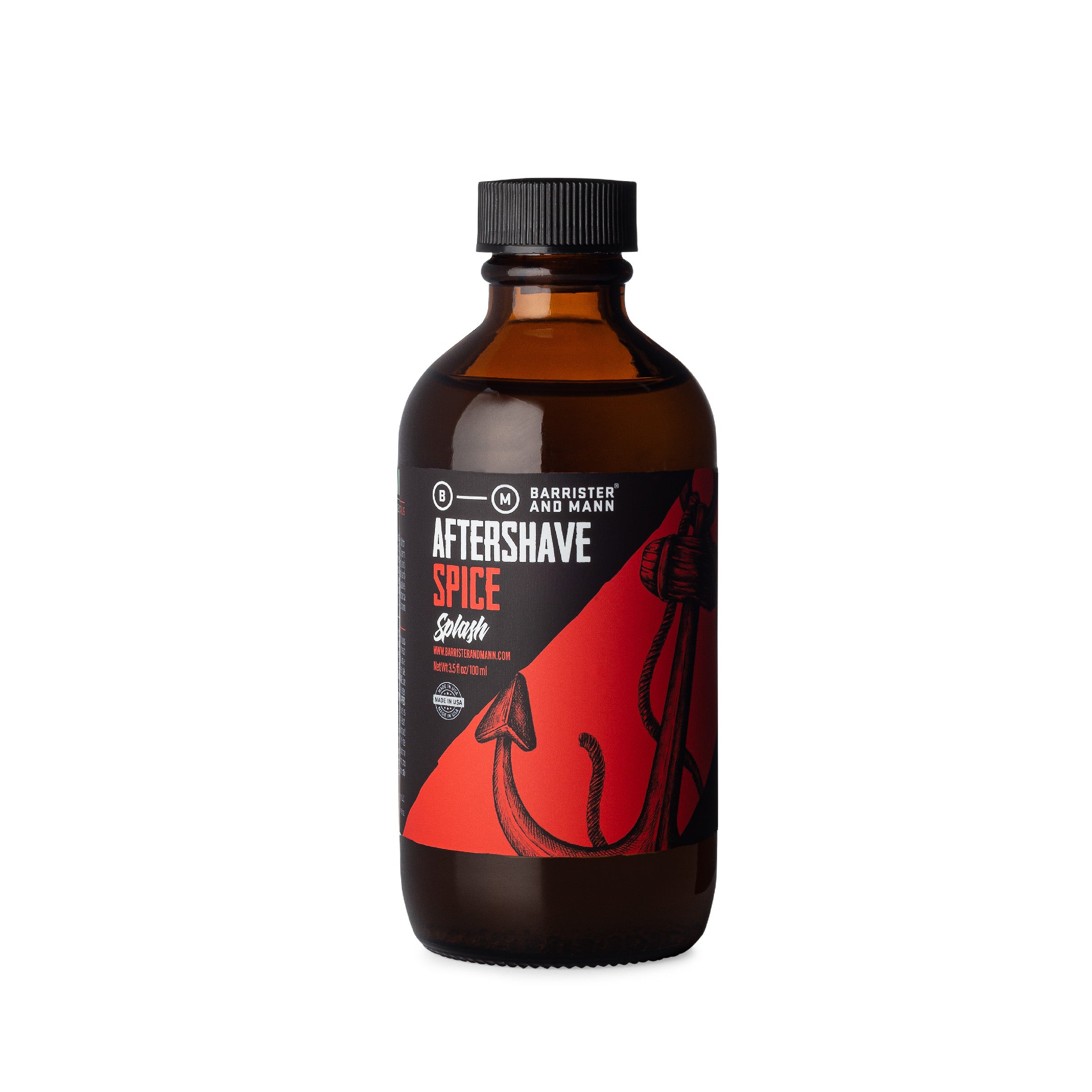 Spice Aftershave Splash Barrister and Mann LLC