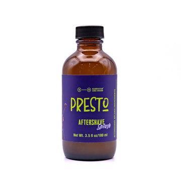 Presto Aftershave Splash - Barrister and Mann LLC