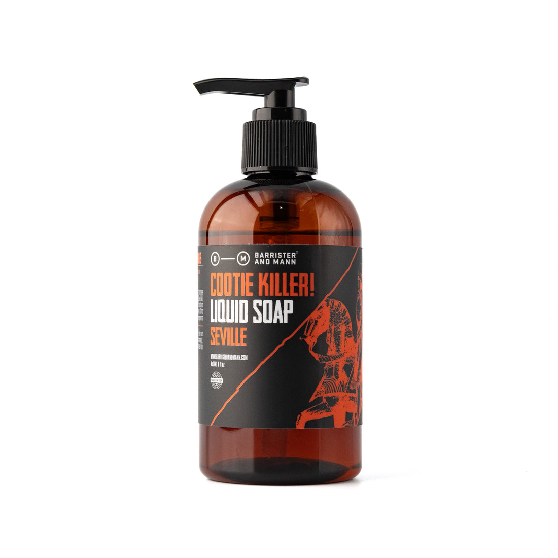 Cootie Killer Liquid Hand Soap: Seville - Barrister and Mann LLC