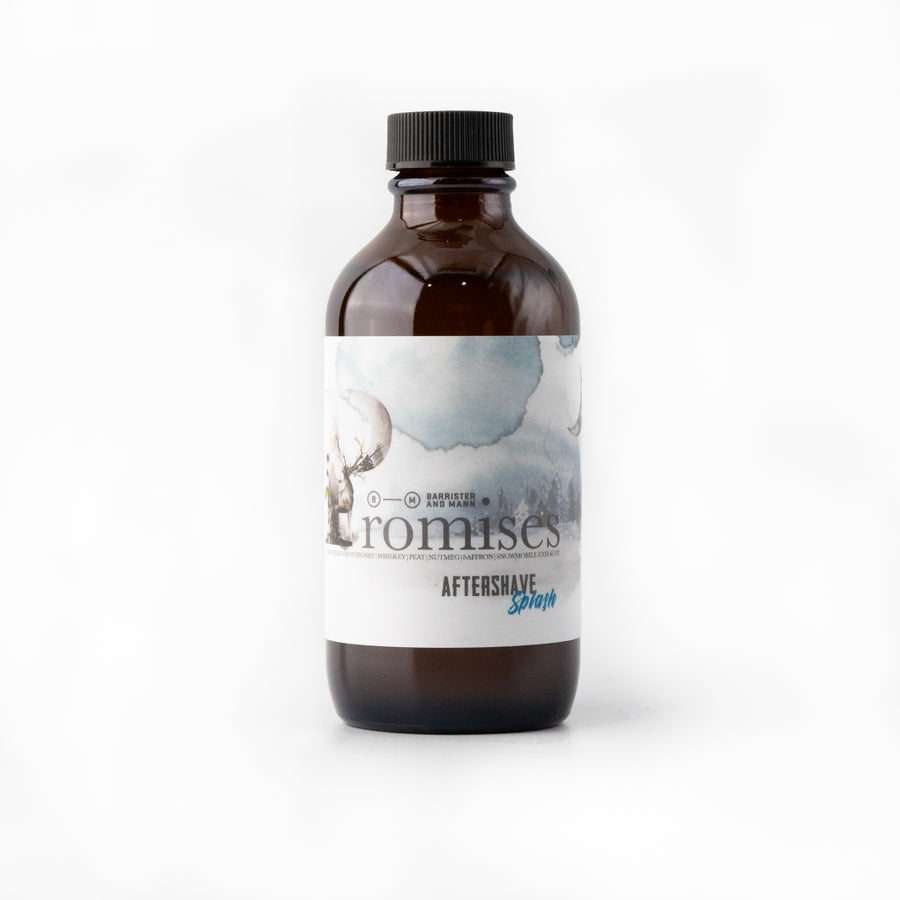 Promises Aftershave Splash - Barrister and Mann LLC