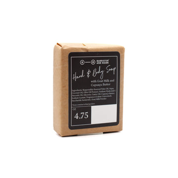 Hand & Body Soap: Mûir(e) Wood - Barrister and Mann LLC