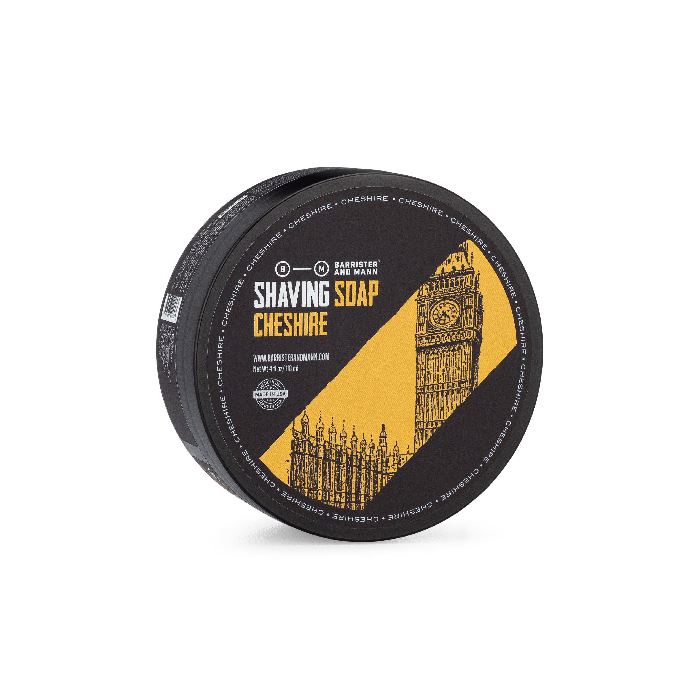 Cheshire Shaving Soap - Barrister and Mann LLC