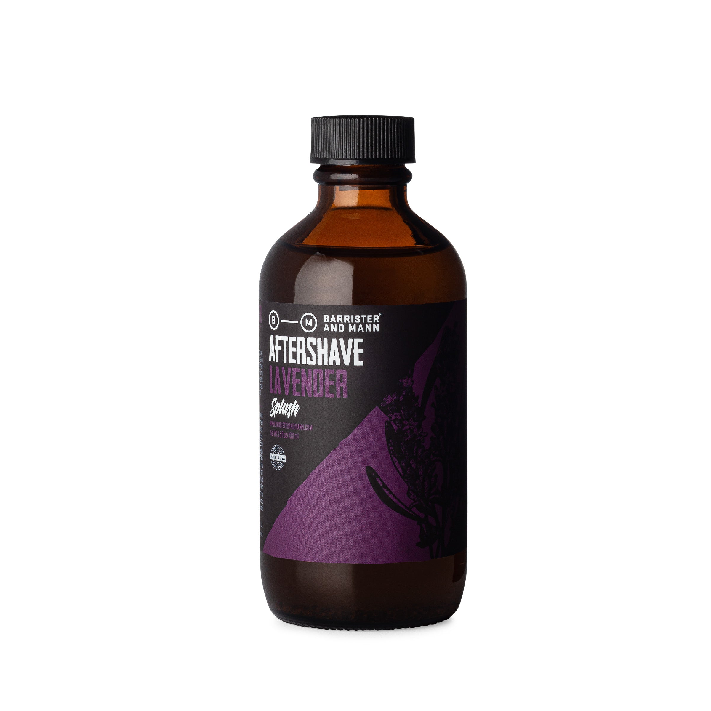 Lavender Aftershave Splash - Barrister and Mann LLC