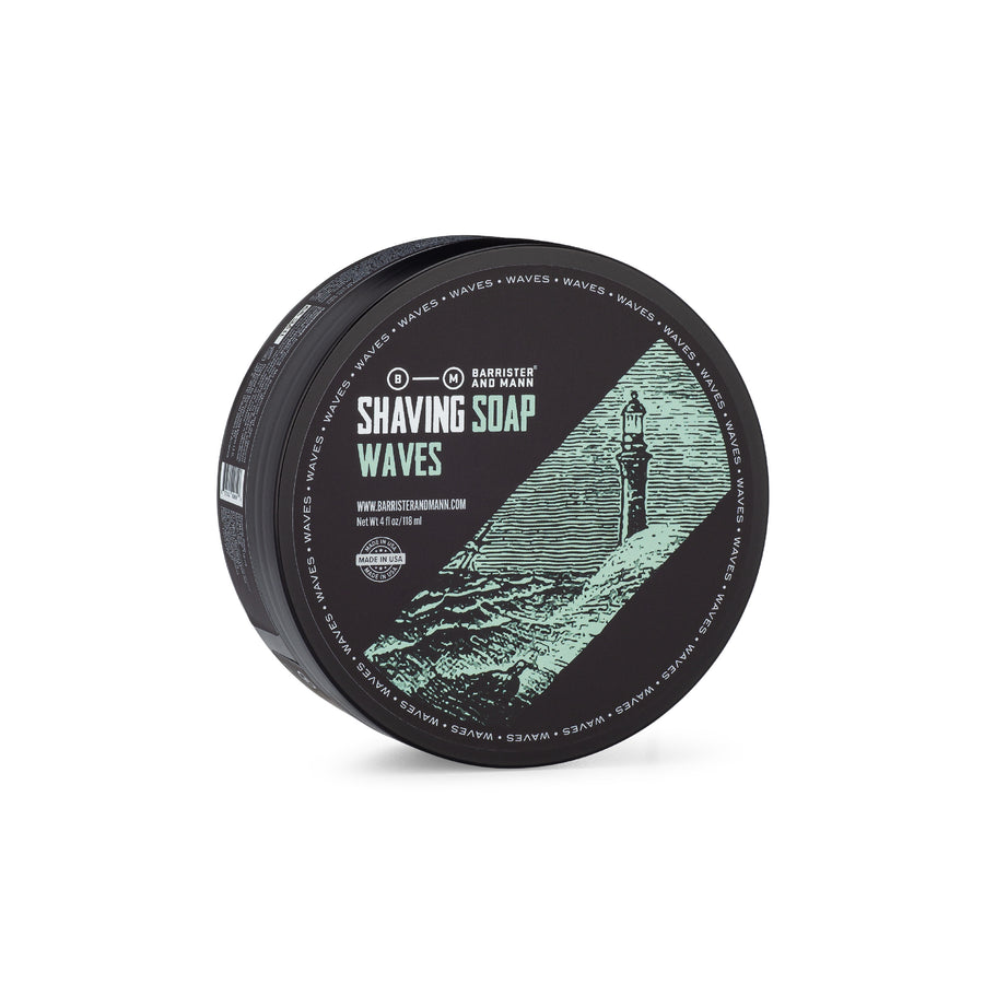 Waves Shaving Soap - Barrister and Mann LLC